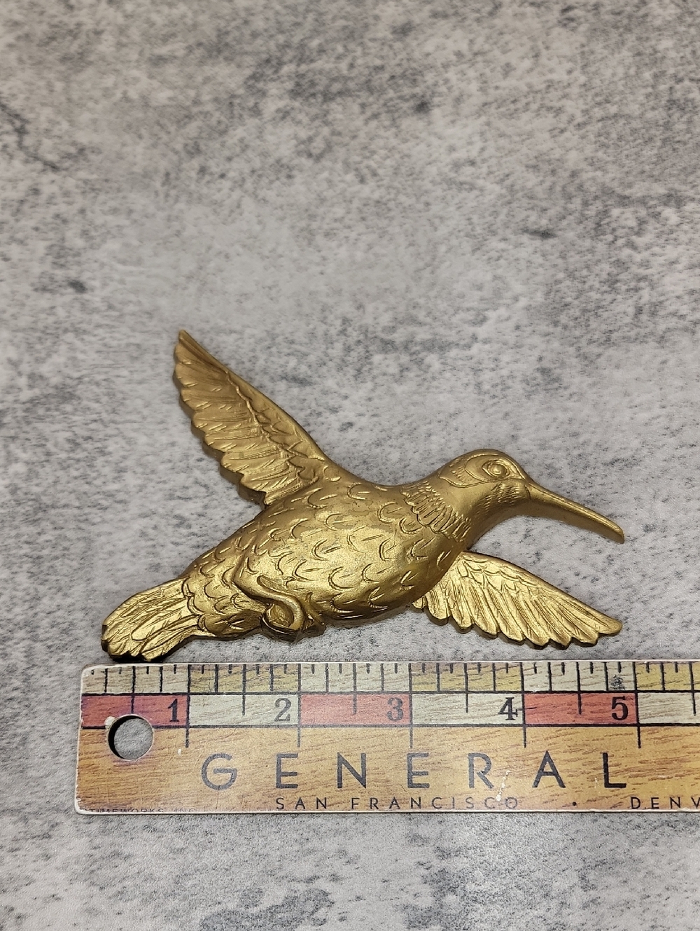 Vintage Homeco hummingbird wall decor - Picture 3 of 4